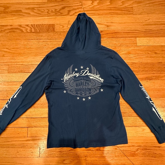Harley Davidson Hooded Long Sleeve - Picture 6 of 10